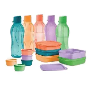 Lunch Sets - Colorful Bottles and Containers for Mealtime Convenience