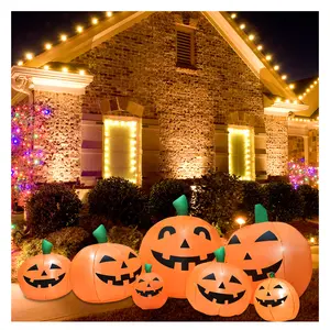 8.5FT Halloween Inflatables Pumpkins Decoration, Outdoor Halloween Blow Up Decorations for Yard, LED Lights Hocus Pocus Inflatable Outdoor Holiday Garden Lawn Decor