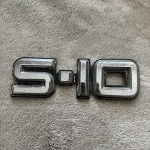 CHEVROLET S10  ORIGINAL CHROME EMBLEM LOGO BADGE SYMBOL SIGN VINTAGE OEM