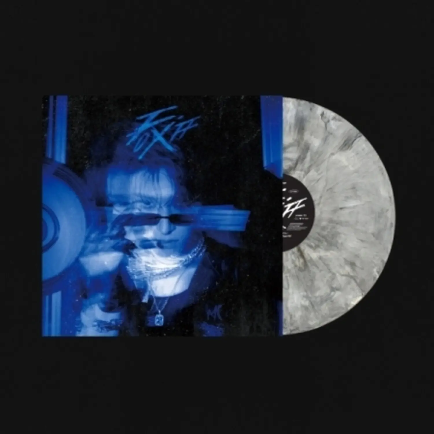 Ateez Mingi - Fix Off Desire Project Origin - Gray Marbled Vinyl  [VINYL RECORD - LP] Colored Vinyl, Gray, Asia - Import