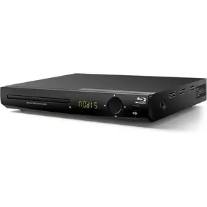 BLU RAY Player,1080P  Blu-ray DVD Player for TV/Projector  Theater Blu Ray Discs Player Support Region A/1 Blu-ray Discs,CD DVDs VCD,U Disk HDD Playback HDMI/AV/Coaxial Output