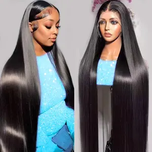 Long Straight Black Wig Natural Black Hair Wigs for Women Synthetic Heat Resistant Wigs Synthetic Wig for Women Straight Long Wig Part in the Middle Anime Costume Great for Party Cosplay Daily-Use and Festivals 30 Inch 200%Dentisty