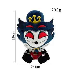Helluva Boss Stolas Plush 29cm Cute Chibi Demon Prince Soft Stuffed Doll Collectible Anime Toy