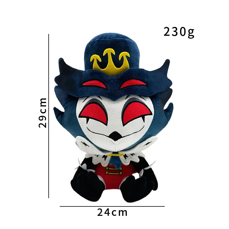 Helluva Boss Prince Stolas Anime Plush Mascot Stuffed Toy, 29cm Unisex Cute Chibi Demon Prince Soft Doll, Anime & Manga Collectible Toy