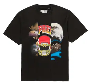 Supreme MM6 Maison Margiela Split Short Sleeve Tee Shirt Black Multi