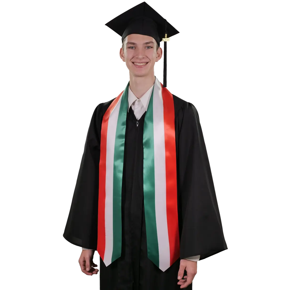 Italy Graduation Stole - Italy Flag Sash