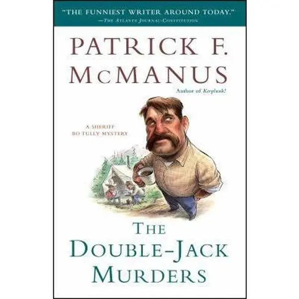 Used Fiction Book - The Double-Jack Murders by Patrick F. McManus - Soft Cover Thriller Novel, Darkest Most Entertaining Mystery (English)