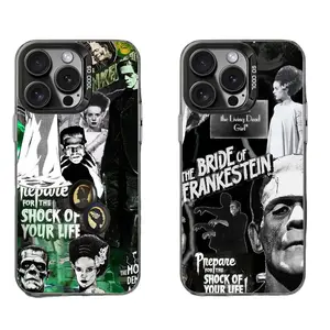 Movie B-Bride of F-Frankenstein Horror Fashion Classic Phone Case for IPhone 17 16 15 14 13 12 11 Pro Max Plus Air Protective Drop-proof Gift Unique Design
