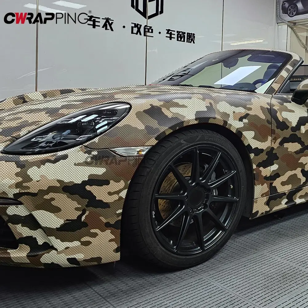 Film Wrapping Waterproof Car Wrap Vinyl for Motorcycle Camouflage Printing Self-adhesive DIY Car Decals and Graphics Sticker