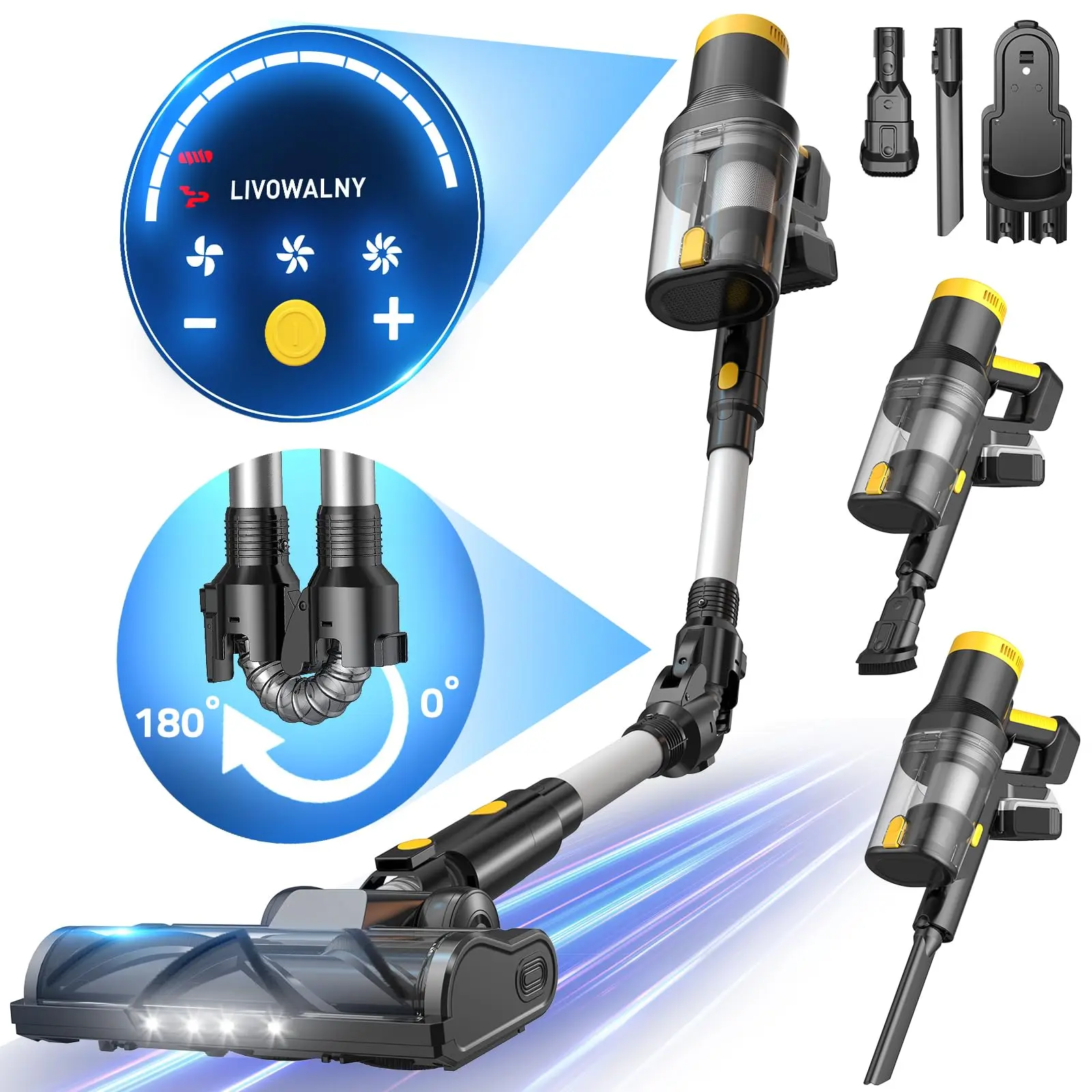 FlexiWand 350W Cordless Vacuum