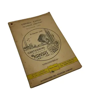 Emporia, Kansas 1960 Telephone Directory