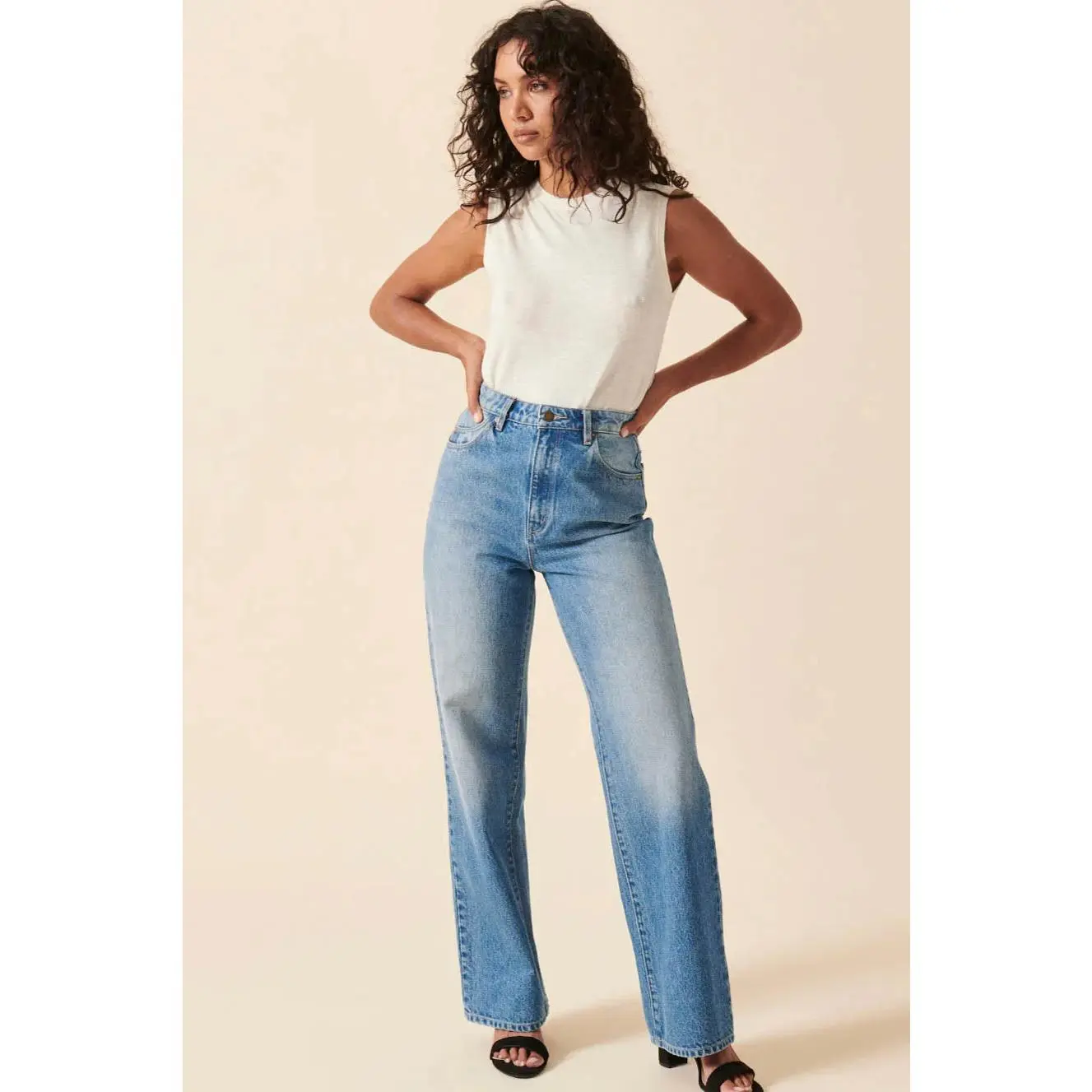 Rolla's | Heidi Jeans Recycled Mid Blue