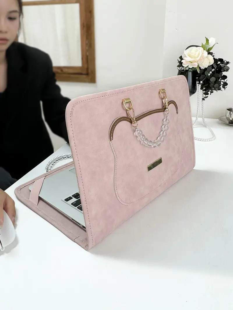 Cute Laptop Bag Protective Case, High Aesthetic Commuter Universal Protection, Lightweight Portable Large Capacity Anti-Scratch Non-Slip, Laptop Casing