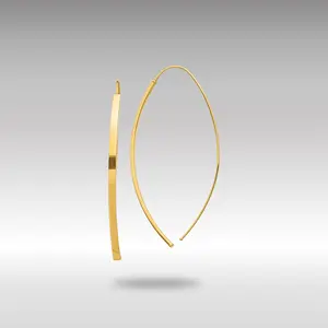 14K Gold Dangle Threader Earrings Model-YE1853