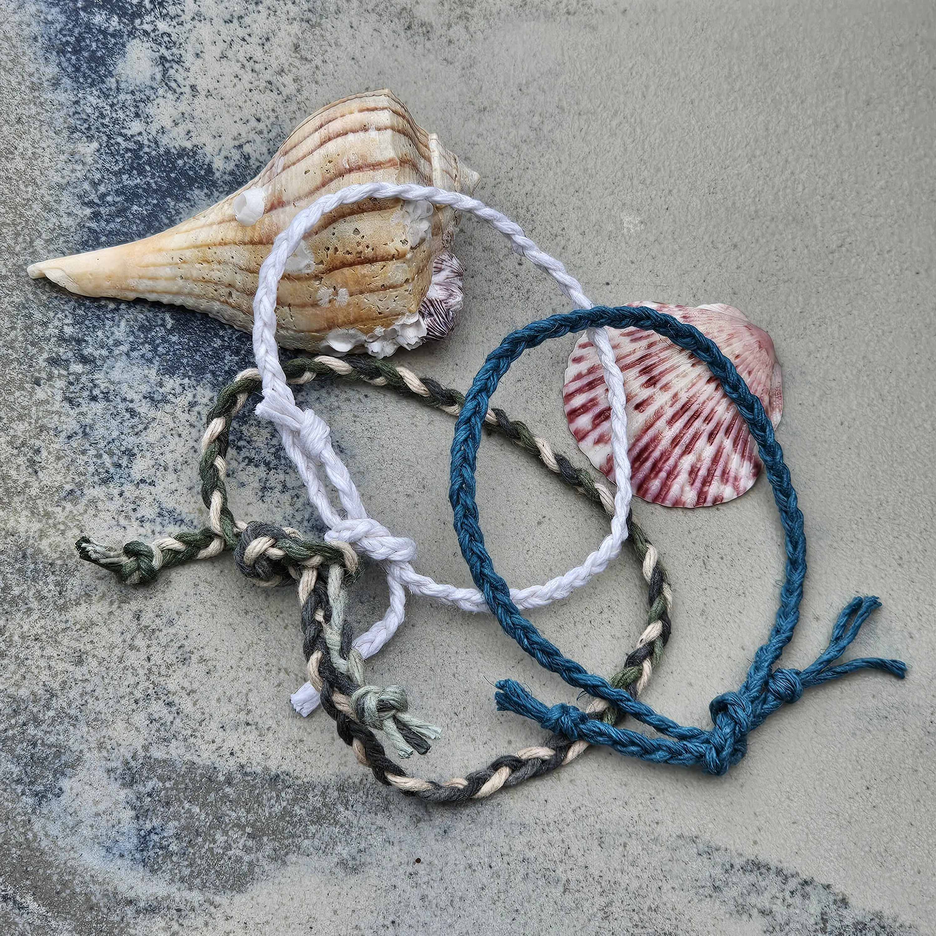 Hemp Bracelet | Braided Ankle Bracelet | Tie On Anklet