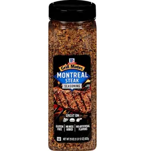 McCormick Grill Mates Montreal Steak Seasoning, 29 oz Flavor Spice Garlic Salt