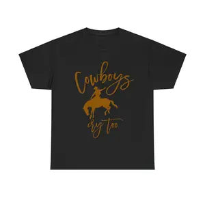 Cowboys Cry Too T-shirt Inspired by Kelsea Emotional Style