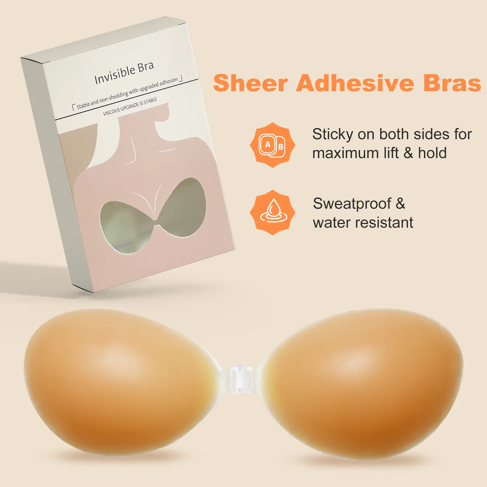 Ultra-Thin Adhesive Nipple Covers Adhesive Bra Strapless Sticky Invisible Push up Silicone Bra for Backless Dress with Nipple Covers Womenswear Bra - TikTok Shop Ultra-Thin Adhesive Nipple Covers Adhesive Bra Strapless Sticky Invisible Push up Silicone Bra for Backless Dress with Nipple Covers Womenswear Bra - TikTok Shop