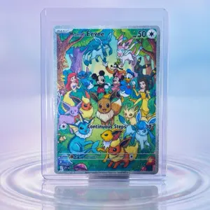 EEVEELUTIONS DISNEY MASH UP FAN ART CARD