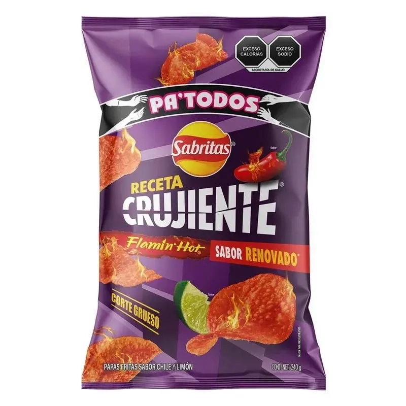 Sabritas Receta Crujiente Flamin hot | 10 pack, 15 pack, 20 pack Sabritas Receta Crujiente Flamin hot | 10 pack, 15 pack, 20 pack