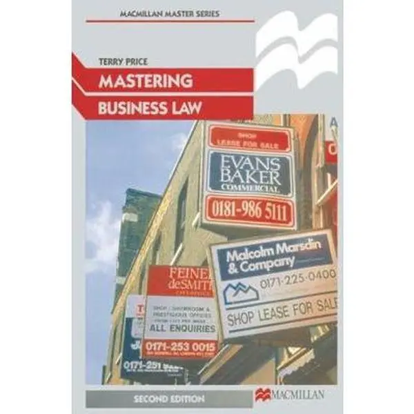 USED-Mastering Business Law (Macmillan Master Series) by Price (Paperback)