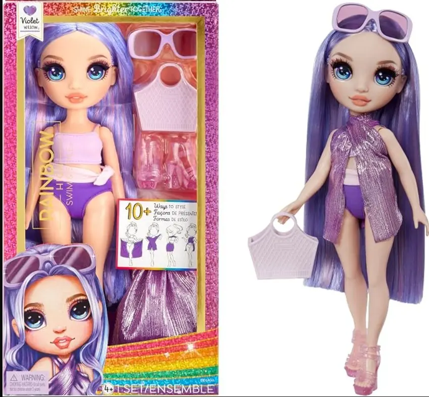 Rainbow High Fashion Doll with Outfit & Accessories – Collectible Doll