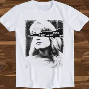 Twin Peaks Laura Palmer Fire Walk With Me Design Funny Gift Tee T-Shirt X