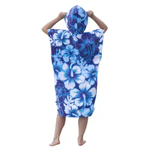Catalonia Fun Microfiber Surf Poncho Towel Changing Robe