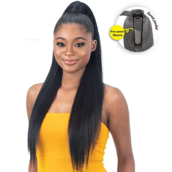 Shake-N-Go Organique Pony Pro Weave Ponytail - SLEEK STRAIGHT