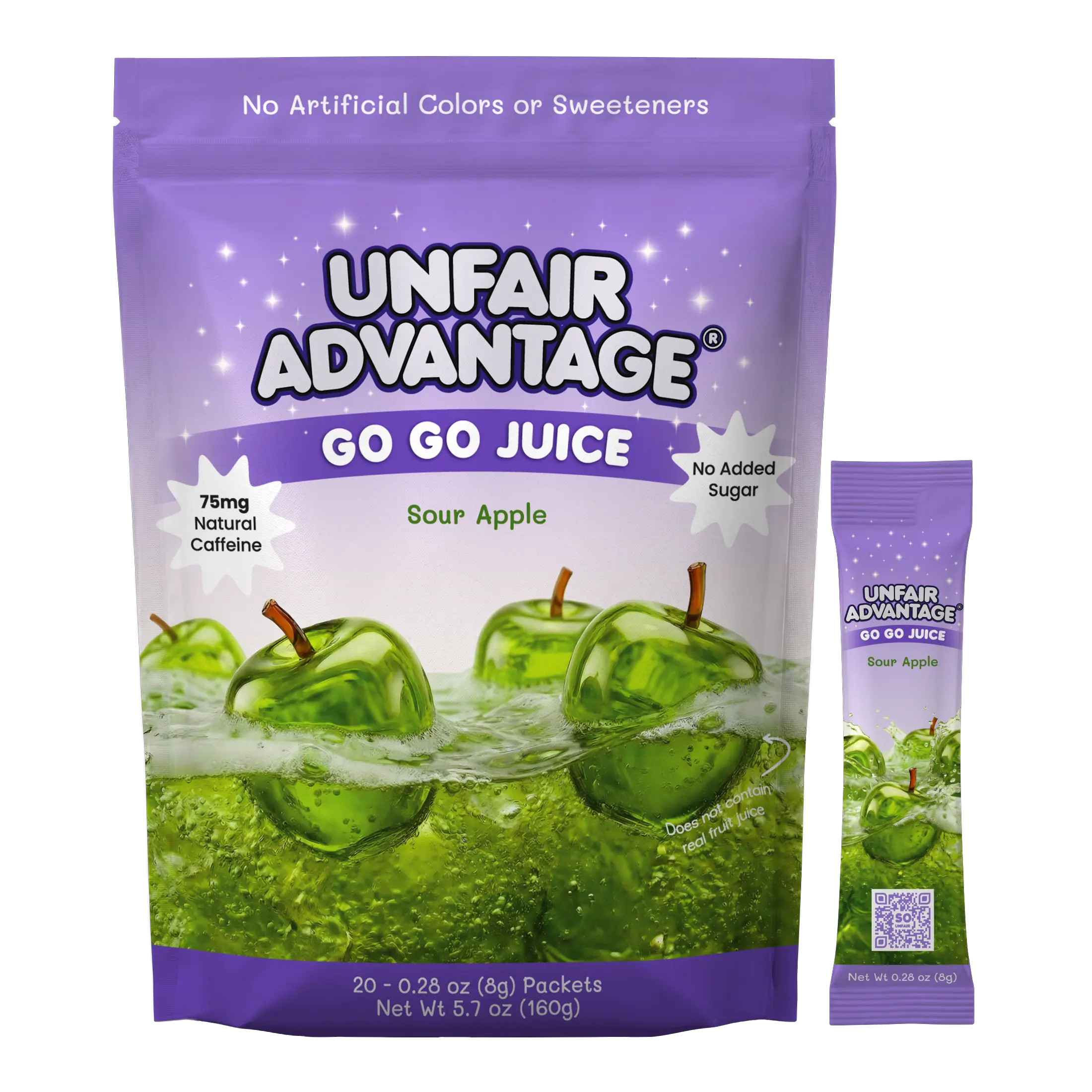 UNFAIR ADVANTAGE GO GO JUICE - Sour Apple UNFAIR ADVANTAGE GO GO JUICE - Sour Apple