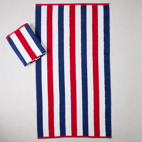 Home Reflections Set of 2 Americana Beach Towels