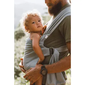 Sky Lalabu Simple Wrap Baby Wraps Carrier - Stylish Baby Sling Carrier for Newborns & Toddlers 13-28 lbs. Safety Tested, Easy-to-Use, Ergonomic, & Comfortable