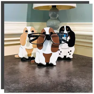 Basset Hound Eyeglass or Sunglass holder, Unique Gift Idea