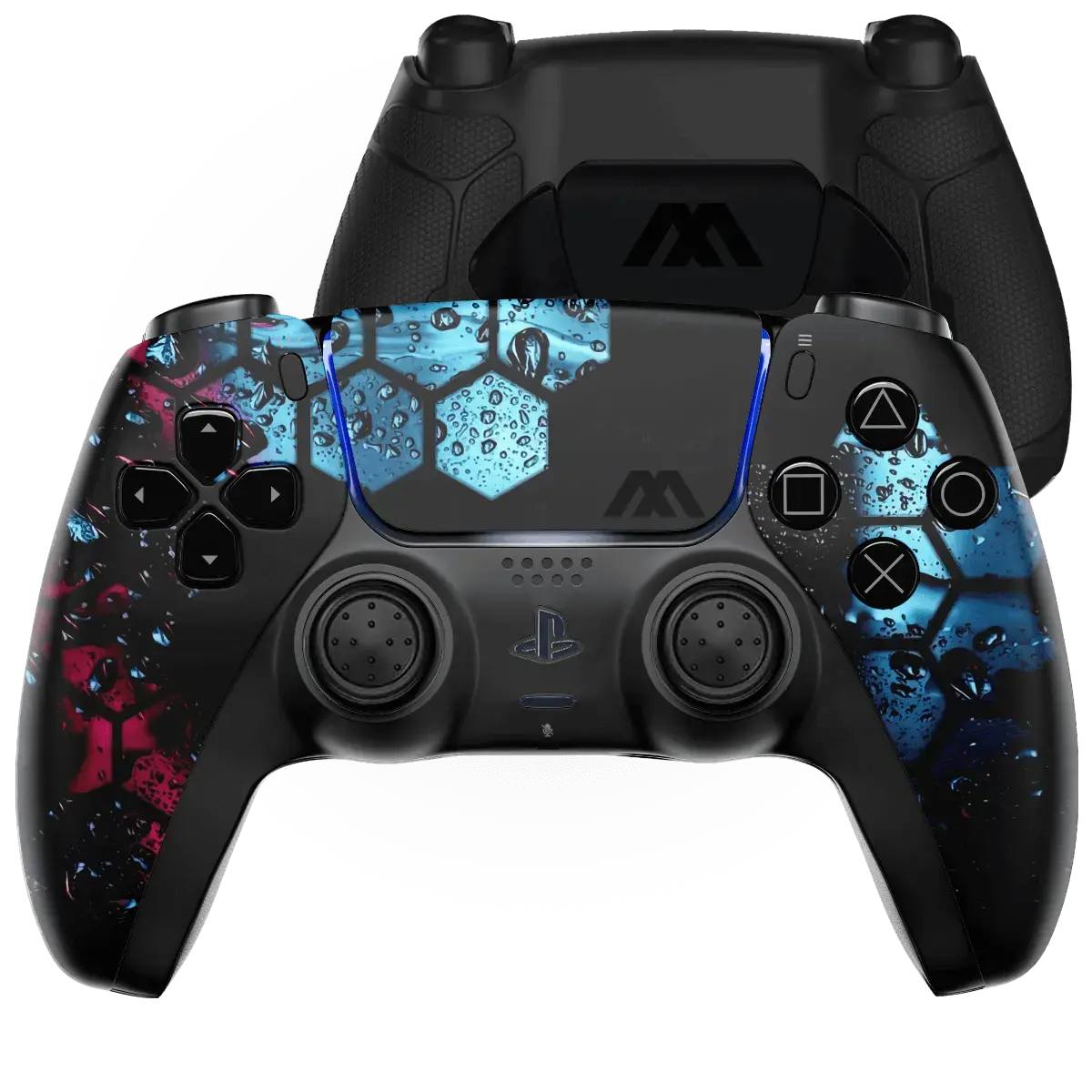 MODDEDZONE HONEY COMB EXTREME PS5 SMART PRO CUSTOM MODDED CONTROLLER