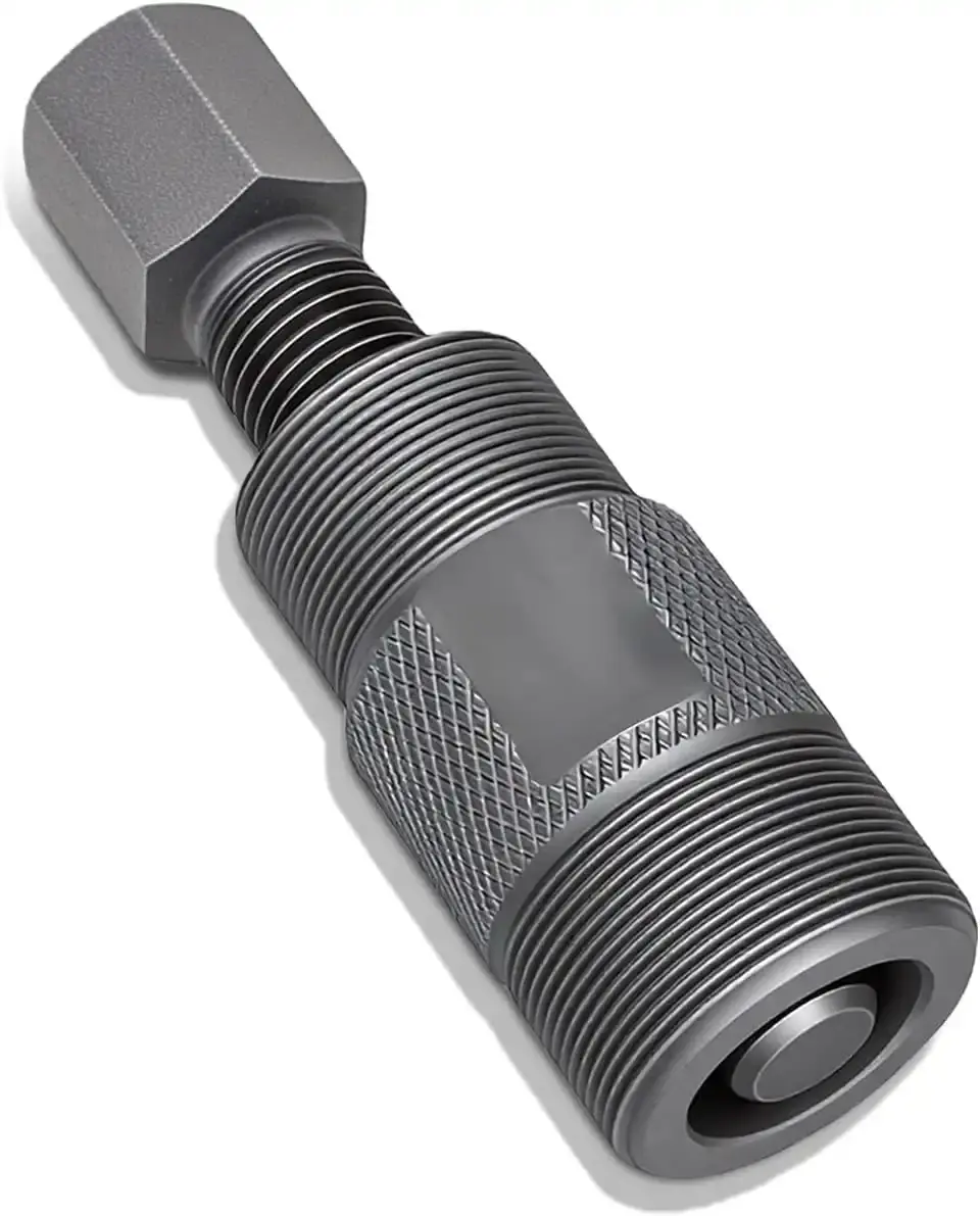 001 Model Heavy-Duty Dual-Size Magneto Flywheel Puller-Stator Remover Tool, 24mm-27mm, for Small Engines, Compatible with GY6 50/125/150cc ATV Scooter Automotive Repair Tools (Pulling Stators)