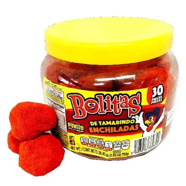 Pavito bolitas de tamarindo
