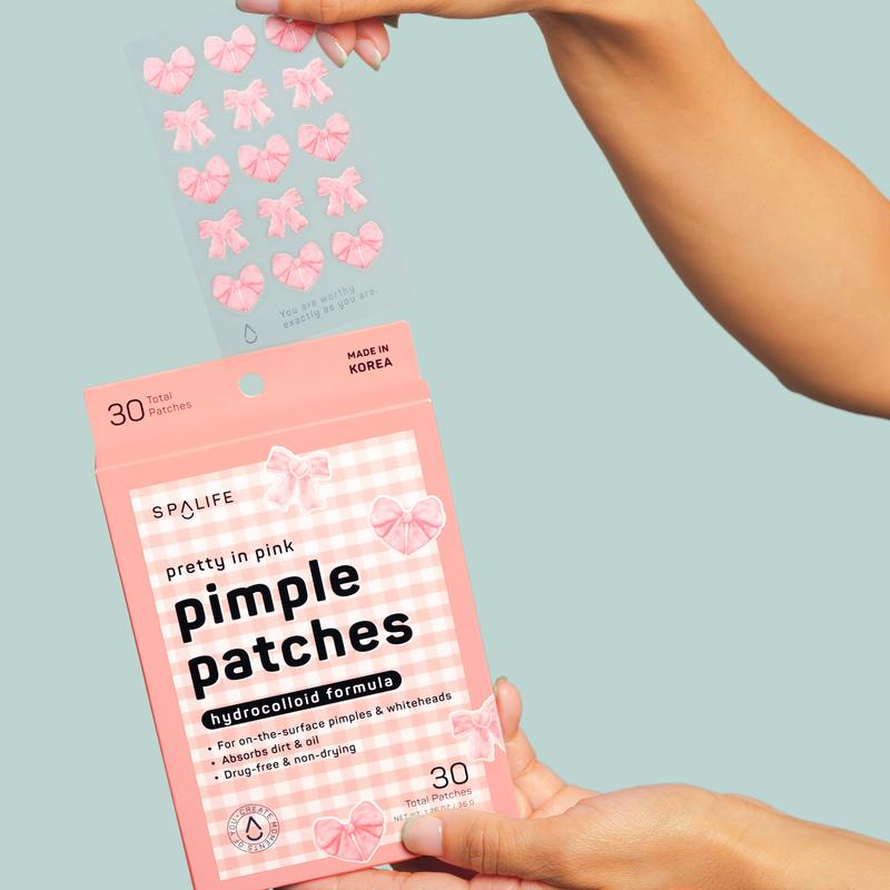 SpaLife Beauty Pretty in Pink Undereye Mask & Pimple Patch Duo Four Pack