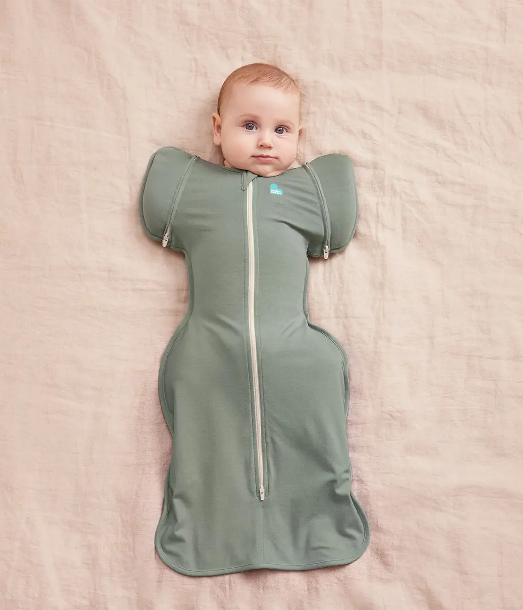 Swaddle Up™ 2-in-1 Transition Bag 1.0 TOG Cotton Deep Olive Swaddle Up™ 2-in-1 Transition Bag 1.0 TOG Cotton Deep Olive