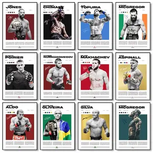 This high-quality, high-definition canvas poster featuring Ilya Topria and Dustin Poirier brings the pure adrenaline rush of the Octagon into your room. , it pays homage to the world of combat sports.