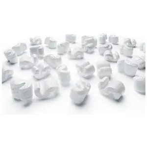 White Anti Static Packing Peanuts-made from 100% recycled materials