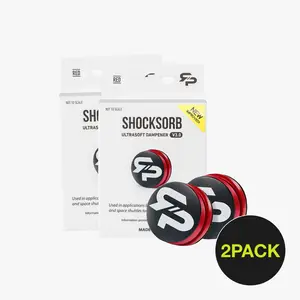 Anti-Vibration Tennis ShockSorb Dampener - 2 Pack