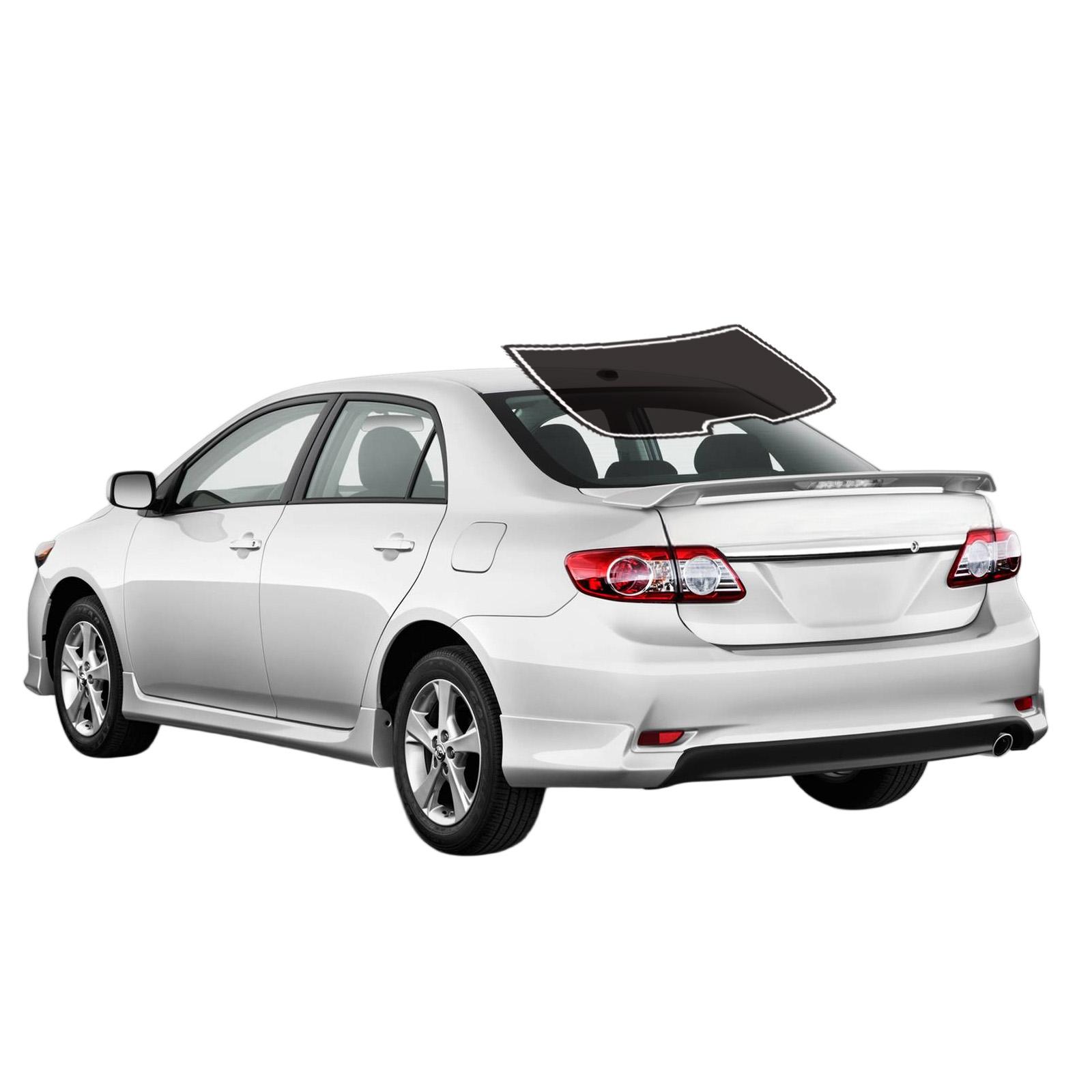 Precut Window Tint Film For Toyota Corolla Sedan 2009-2013 Window 2Ply Anti-Shatter, UV Block, Privacy Protection, Easy Install, No Trimming Needed,Heat & Glare Reduction