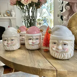 Papa Noel Holiday Candles - Festive Santa Design for Cozy Christmas Atmosphere