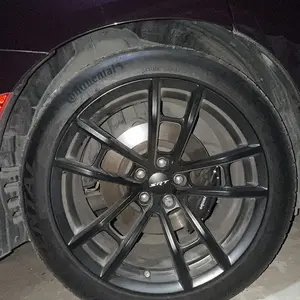 Matte Black SRT Wheel Hub Center Caps – 63mm (Set of 4) silverado  1500