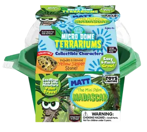 Matt 'The Mini Palm' Madagascar Micro Dome Terrarium