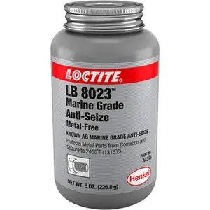 Loctite 8 oz Brush Top Marine Grade Anti-Seize Lubricant Calcium Sulfonate, 2,400°F 299175