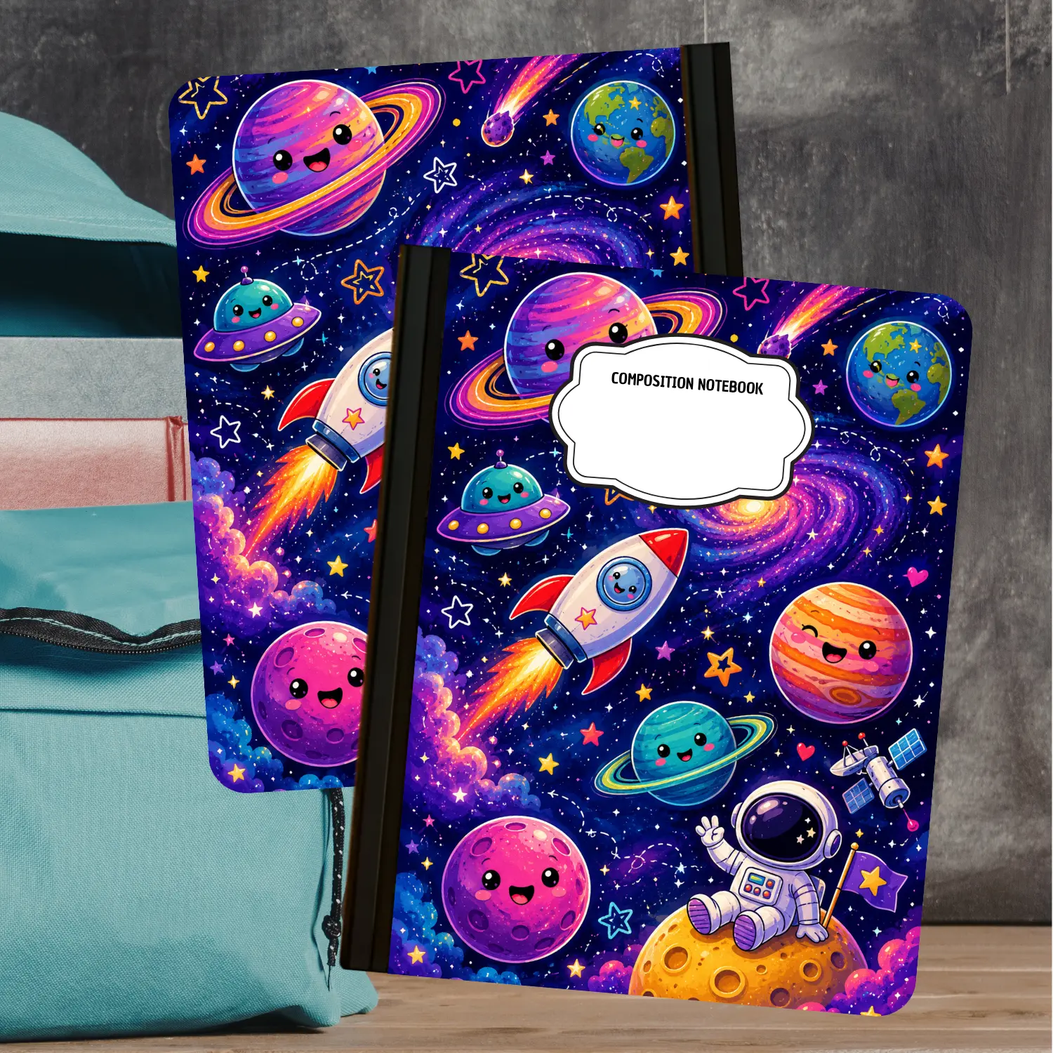 Composition Notebook - Space