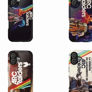 ARC Raiders Phone Case – 4 Exclusive Sci-Fi Designs | Premium Gloss Protection for iPhone 17–6 Series & All Samsung Models | Futuristic Shooter Style RKY KXP 3WQ
