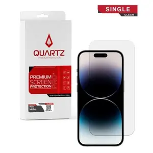 QUARTZ Tempered Glass for iPhone 14 Pro