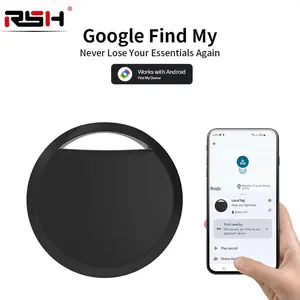 Smart Tracker Tag for Keys and Pets, Smart Tracking Tag, Wireless Battery-powered Anti-lost Tracker, Compatible with Android Find My Device